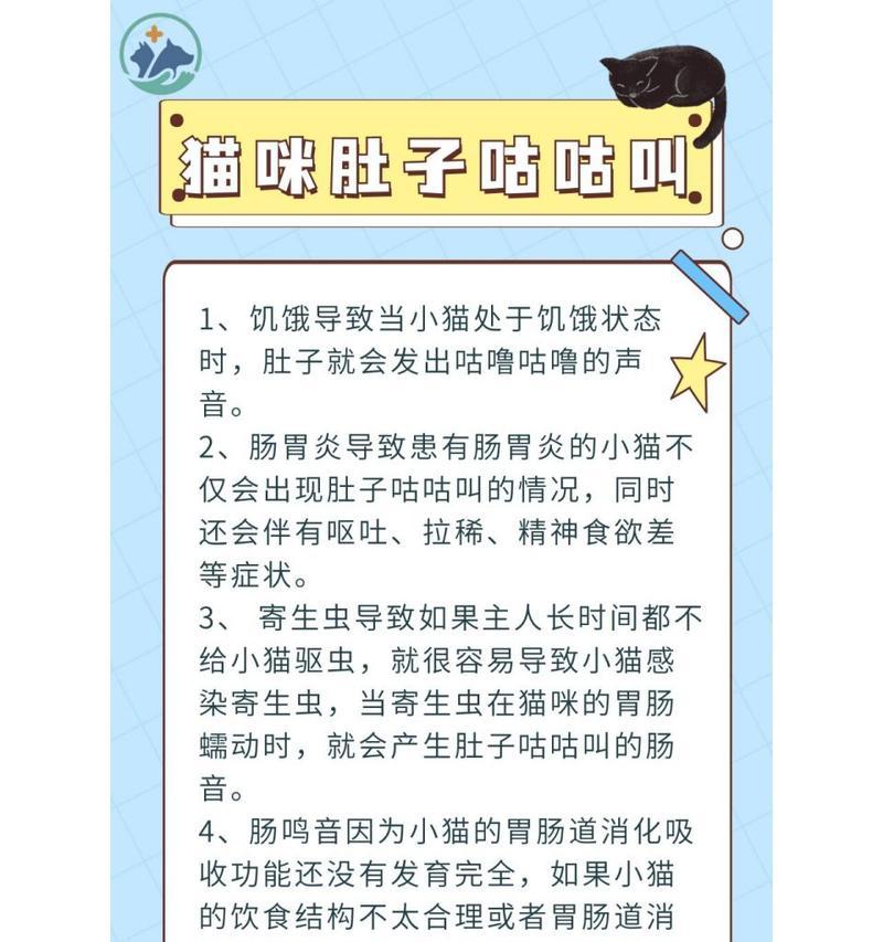 猫咪肚子长蛔虫的危害及预防方法（小心！你的猫咪可能患上了蛔虫病！）