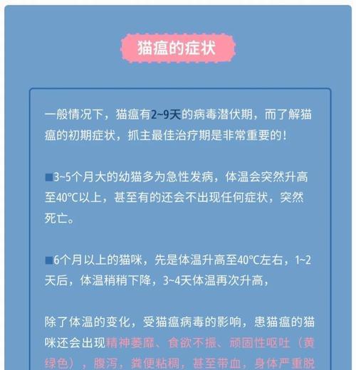 猫瘟病毒的存活时间（揭秘猫瘟病毒存活时间的关键因素及预防方法）