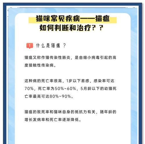 猫瘟治疗需要多久？（详解猫瘟治疗的时程安排）