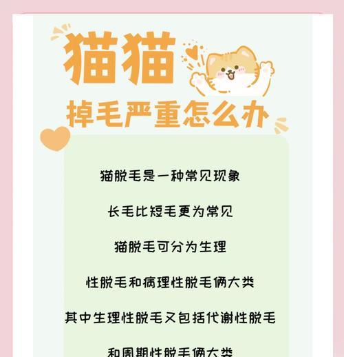 猫咪脱毛期（了解猫咪脱毛周期，保持猫咪健康与舒适）