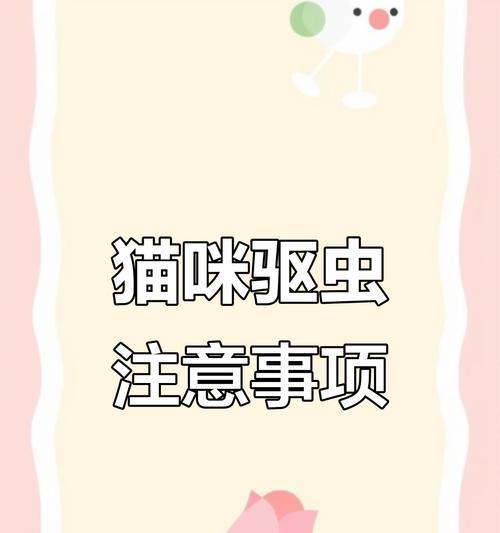 猫猫身上的虫子（揭秘猫猫身上的寄生虫，保护它的健康与幸福）